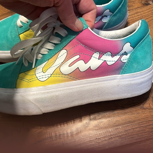 Vans multicolor platform shoes - Picture 2 of 6